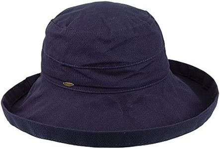 Dorfman Pacific Women's Summer Sun Hat, Navy, One Size