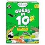 Skillmatics Card Game - Guess in 10 Animal Planet, Perfect for Boys, Girls, Kids, and Families Who Love Board Games and Educational Toys, Travel Friendly, Gifts for Ages 6, 7, 8, 9