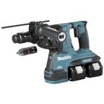 Makita DHR281ZJ Twin 18V (36V) Li-ion LXT Brushless 28mm Rotary Hammer Supplied in a Makpac Case – Batteries and Charger Not Included