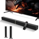 MZEIBO 80W Sound Bar for TV with De
