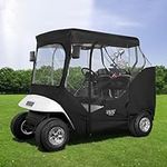 10L0L Golf Cart Black Enclosure Cov