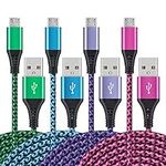 Micro USB Cables [4Pack/6Ft] AILKIN
