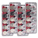 CR2032 3V Micro Lithium Coin Cell Battery Maxell Original Hologram Pack CR-2032-20 Pack