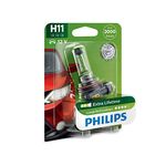 H11 Philips LongLife EcoVision Halogen 12 V 55 W 4 x Life Fog Lights B1