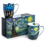 Vincent Van Gogh Starry Nights Set of 2 Mugs