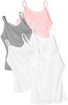 Hanes Girls Camisole, 100% Cotton T