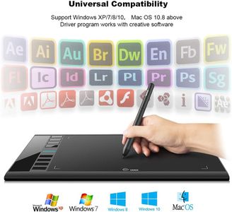 UGEE M708 Drawing Tablet 10x6in – Digital Art Graphics Pad