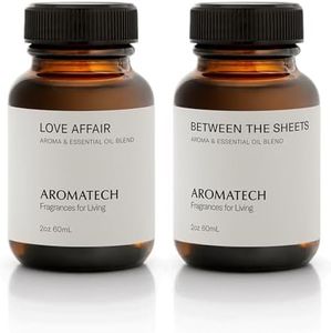 AromaTech Love Affair and Between the Sheets Premium Aroma Oil Bundle for Scent Diffusers - 2 Fl Oz (Pack of 2)