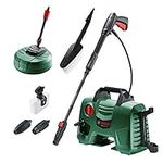 Bosch Home and Garden High Pressure Washer EasyAquatak 120 (1500W, Home and Car Kit Included, Max. Flow Rate: 350l/h, in Cardboard Box) - Amazon Exclusive, Green, 37.5 cm*40.0 cm*20.0 cm