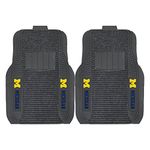 FANMATS NCAA University of Michigan Wolverines Nylon Face Deluxe Car Mat