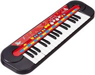 Simba Smoby 106833149 Music World' Electronic 32 Key Kids Keyboard Programmed with Demo Songs, Rhythms & Instrument Sounds | Record & Play Functions