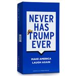 Never Have I Ever Trump Edition Card Game Set | Funny Game Night Party Games for Adults | for 2+ Players | Ages 17 +