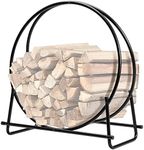 Costway 30" Tubular Steel Log Hoop 