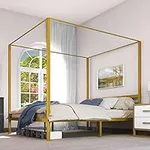 YITAHOME Metal Four Poster Canopy B