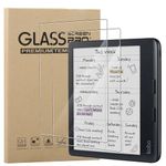 KZIOACSH Screen Protector for Kobo Libra Colour 7 Inch,2 Pack HD Clear Scratch-Resistant Tempered Glass [9H Hardness] Touch Sensitive Anti-Fingerprint Protective Screen Guard Film