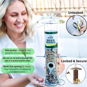 Provide Heavy Duty Bird Feeder – Durable Outdoor Hanging Feeder