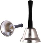 Handheld Call Bells,2PCS Silver Ste