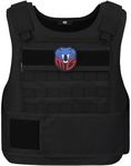 MGFLASHFORCE Tactical Vest for Men Security Police Fbi Paintball Airsoft Vest