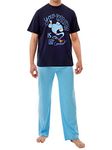 Disney Mens Pyjamas Aladdin Blue Small