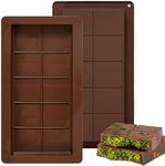 2 PCS Chocolate Bar Mold, Chocolate