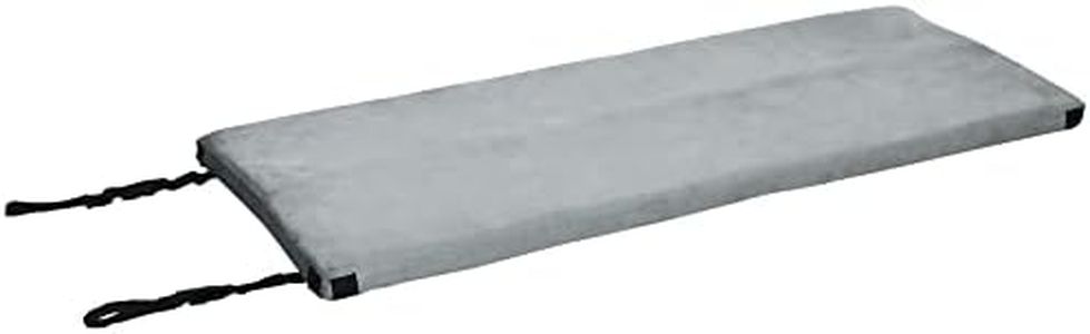 Outsunny Camping Mat, Sleeping Mat, Memory Foam Sleeping Pad, 2.8'' Thick Portable Roll Up Camping Mattress Sleeping Pad & Floor Mattress, Cot Mat Pad with Travel Bag, Grey