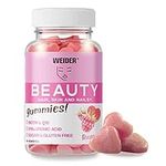 Weider Beauty Gummies - Nourishes hair, nails and skin - anti-ageing formula with Q19 - sugar- free - gluten-free - biotin - vitamin C - zinc - 40 gummies