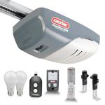 Genie 3022-LED ChainMax 1000 Essentials Garage Door Opener, 140v DC Motor, Chain C-Channel Rail, with LED Lighting, Blue