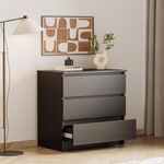 Wakefit Engineered Wood Spica Chest Of Drawers (Wenge, Matte)