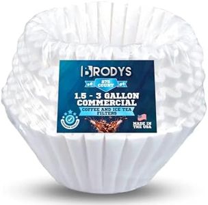 Extra Large Coffee Filters Compatible with Bunn 1.5 to 3 Gallon, 275 Count