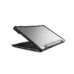 Gumdrop SlimTech Case Fits Dell Latitude 3330 (2-in-1). Designed for Kids, K-12 Students, Teachers, and Classrooms – Drop Tested, Rugged, Shockproof Bumpers for Reliable Device Protection – Black