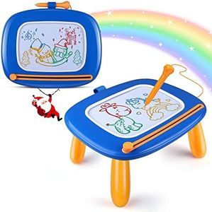 Smasiagon Toddler Boy Toys Age 1-2, Magnetic Drawing Board for 1 2 3 Year Old, Early Learning Doodle Board Sketch Pad, Birthday Halloween Christmas Day Gifts for 1 2 3 Year Old (Royal Blue)