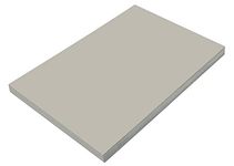 SunWorks Construction Paper, Gray, 12" x 18", 100 Sheets