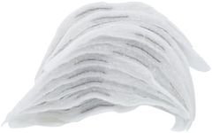 Lurrose Sponge Shoulder Pads 50pcs Men's and Women's Suit Shoulder Pads Cotton Sponge Shoulder Men and Women White Clad Shoulder Pads Football