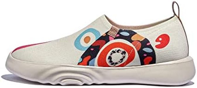 UIN Women's Art Travel Walking Shoes Slip On Casual Lightweight Fashion Sneaker Toledo ⅩⅤ Sweet Donuts (8)