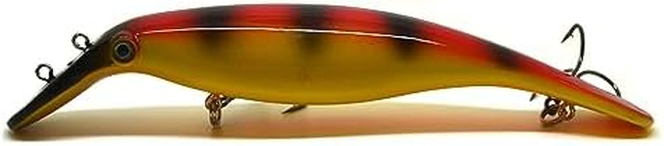 AYVANBER 7 Inches Duckbill Platypus Floating Swimming Trolling Plug Pike Muskie Hard Lure Jointed Swimbait Fishing Lures Bait Baits Life-Like Lure Minnow Bass Pike Musky New (2)