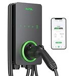 Autel Home Smart Electric Vehicle (EV) Charger up to 50Amp, 240V, Indoor/Outdoor Car Charging Station with Level 2, Wi-Fi and Bluetooth Enabled EVSE, 25-Foot Cable(Dark Gray)