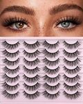 False Eyelashes 14mm Faux 3D Mink L