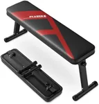 FLYBIRD Folding Flat Bench, Sturdy 