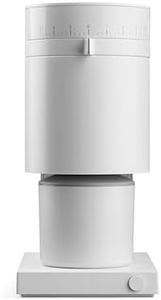 Macinacaffè a macine coniche Fellow Opus – Macinacaffè elettrico multiuso – per caffè espresso, a gocce, pressatura francese e preparazione a freddo – Bianco opaco