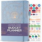 Legend Budget Planner – Financial Organizer Book. Money Account & Expense Tracker Notebook Journal for Household Monthly Budgeting (Periwinkle)