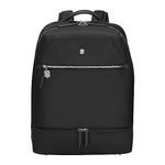 Victorinox Victoria Signature Women Deluxe Backpack, 15'' Laptop & 10'' Tablet Pocket, Black, Swiss designed (612201)