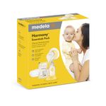 Medela Harmony Essentials Pack – Set with Harmony Manual Breast Pump, PersonalFit Flex Breast Shield, Breast Milk Bags and Nursing Pads – Ideal for on the go