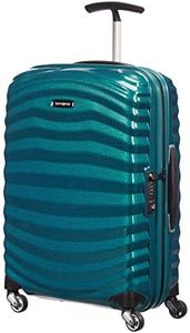 Samsonite Lite -Shock - Spinner S Suitcase, 55 cm, 36 l, Blue (Petrol Blue)