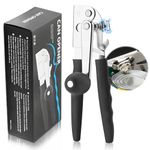Roryimke Commercial Manual Can Opener Heavy Duty Stainless Steel Handheld Can Opener Extra-Long Handles Can Opener for Seniors for Kitchen Restaurant for Big Cans