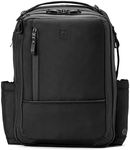 Travelpro Altitude Slim Expandable Travel Laptop Backpack, Water Resistant, Work, Business, Men and Women, Jet Black, 20-24L