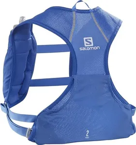 Salomon Agile 2 Set Unisex Running Bag, Ideal for Running and Cycling, with safe storage for essentials, Nebulas Blue