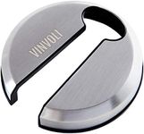 VINVOLI Wine Foil Cutter - Luxury Stainless Steel Wine Foil Cutter Tool - Foil Cutter for Wine Bottles - Wine Cutter Foil Opener Neck Label Remover - Wine Top Seal Cutter - Wine Bottle Foil Cutter