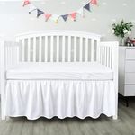 Biloban Crib Skirt for Baby 4 Sides