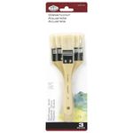 Royal & Langnickel large area brush goat hair wash set - pack of 3 brushes