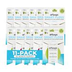 Dr. Tung's Smart Floss, 30 yds, Natural Cardamom Flavor 1 ea Colors May Vary (Pack of 11)